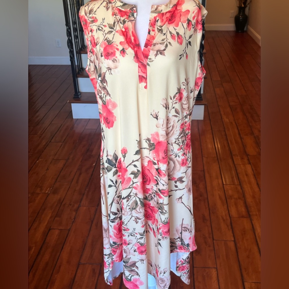 Floral Sleeveless Dress